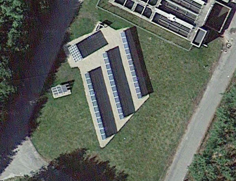Solar Plant in Shelton